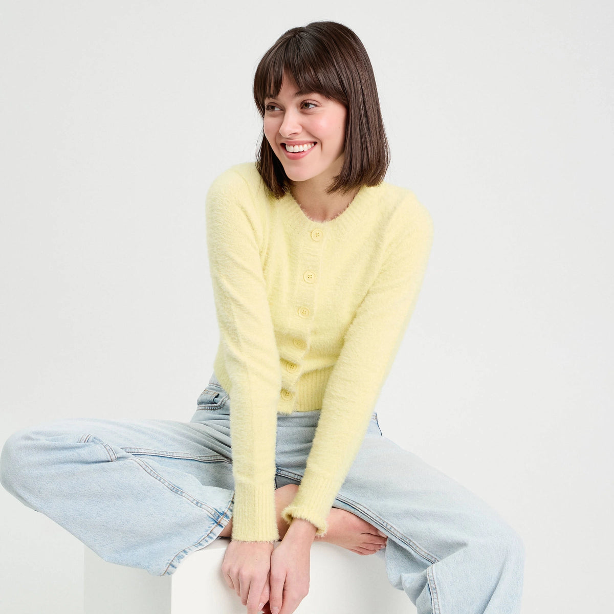Vest Dames | Zachte Gebreide Look met Knoopsluiting