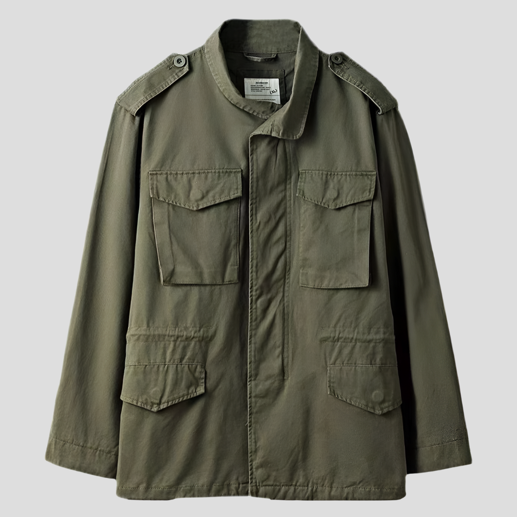 Vintage militair veldjack voor heren