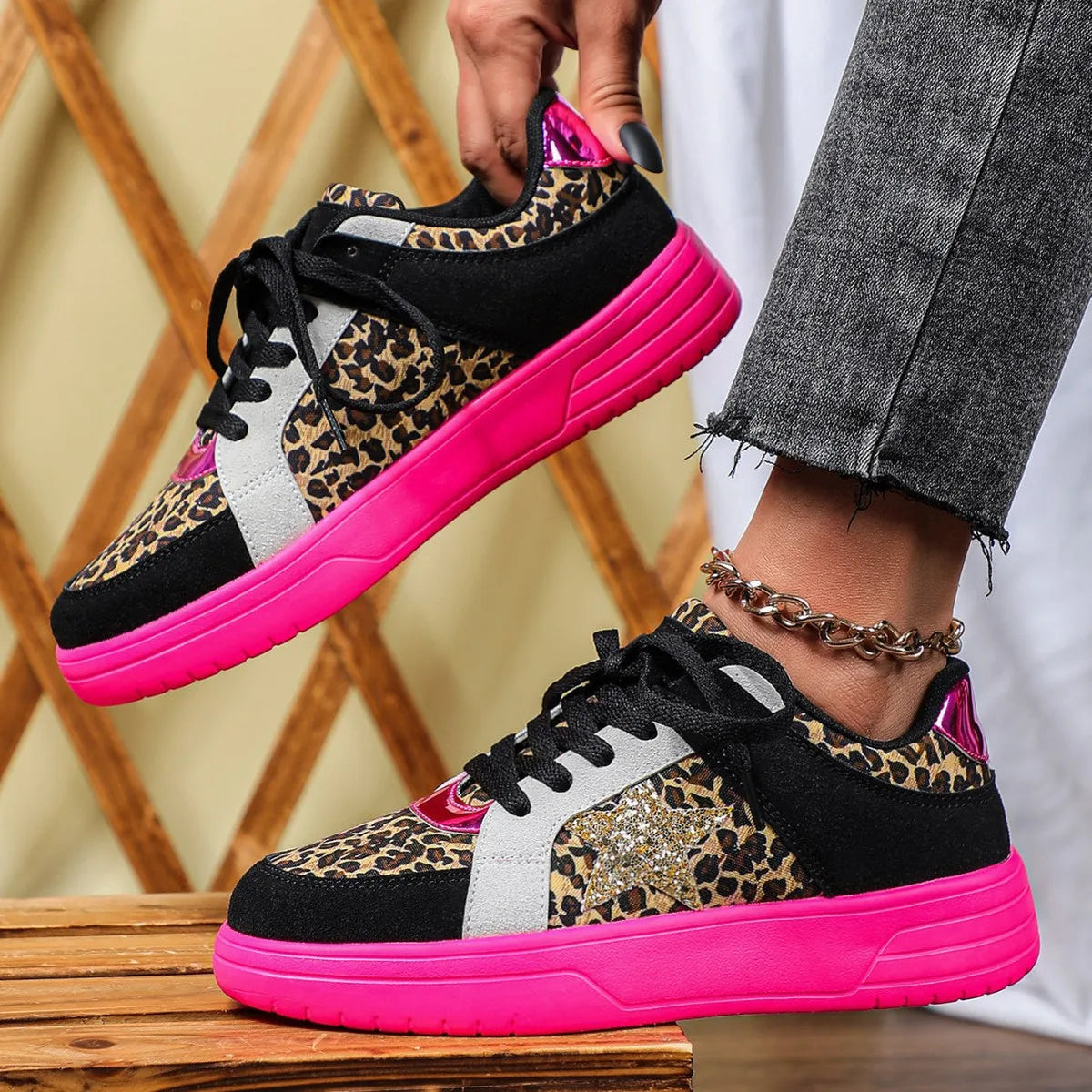 Wildstar | Luipaard Sneakers