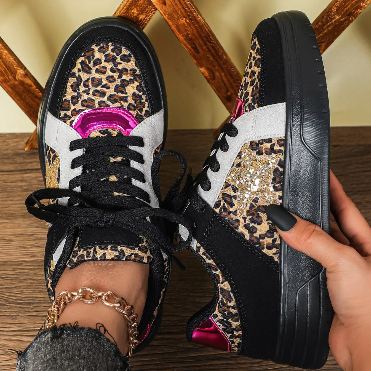 Wildstar | Luipaard Sneakers