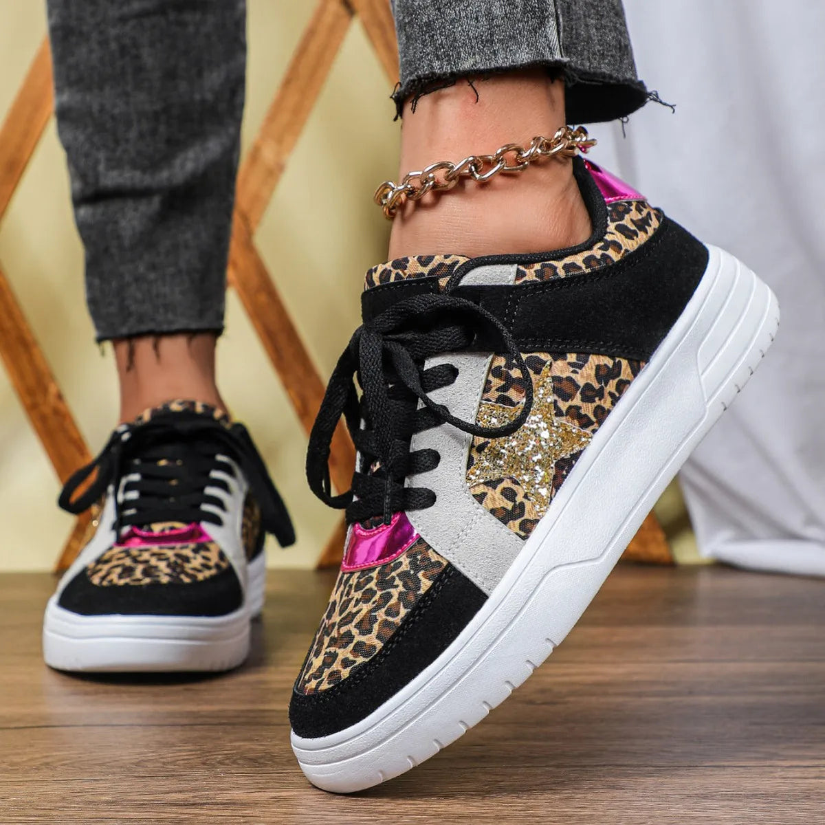 Wildstar | Luipaard Sneakers