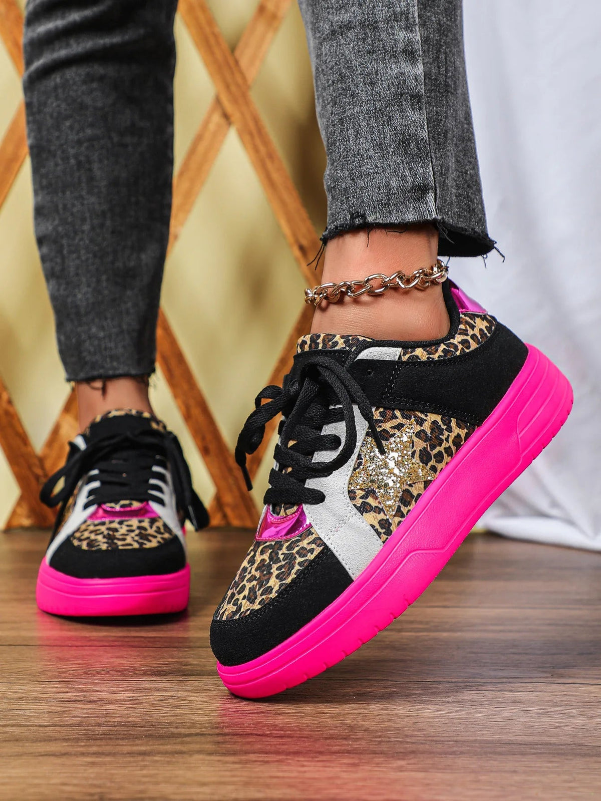 Wildstar | Luipaard Sneakers