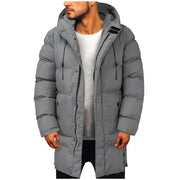 Winterjas Heren | Lange Parka Heren | Gewatteerd & Warm voor Koude Dagen