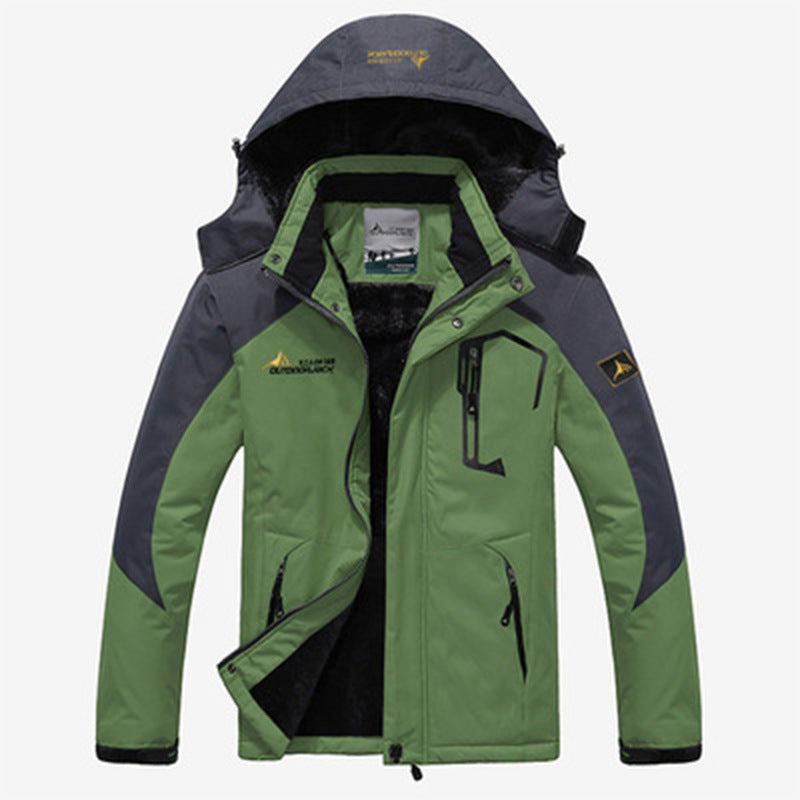 Winterjas Heren | Parka Heren | Afneembare capuchon & Waterafstotend