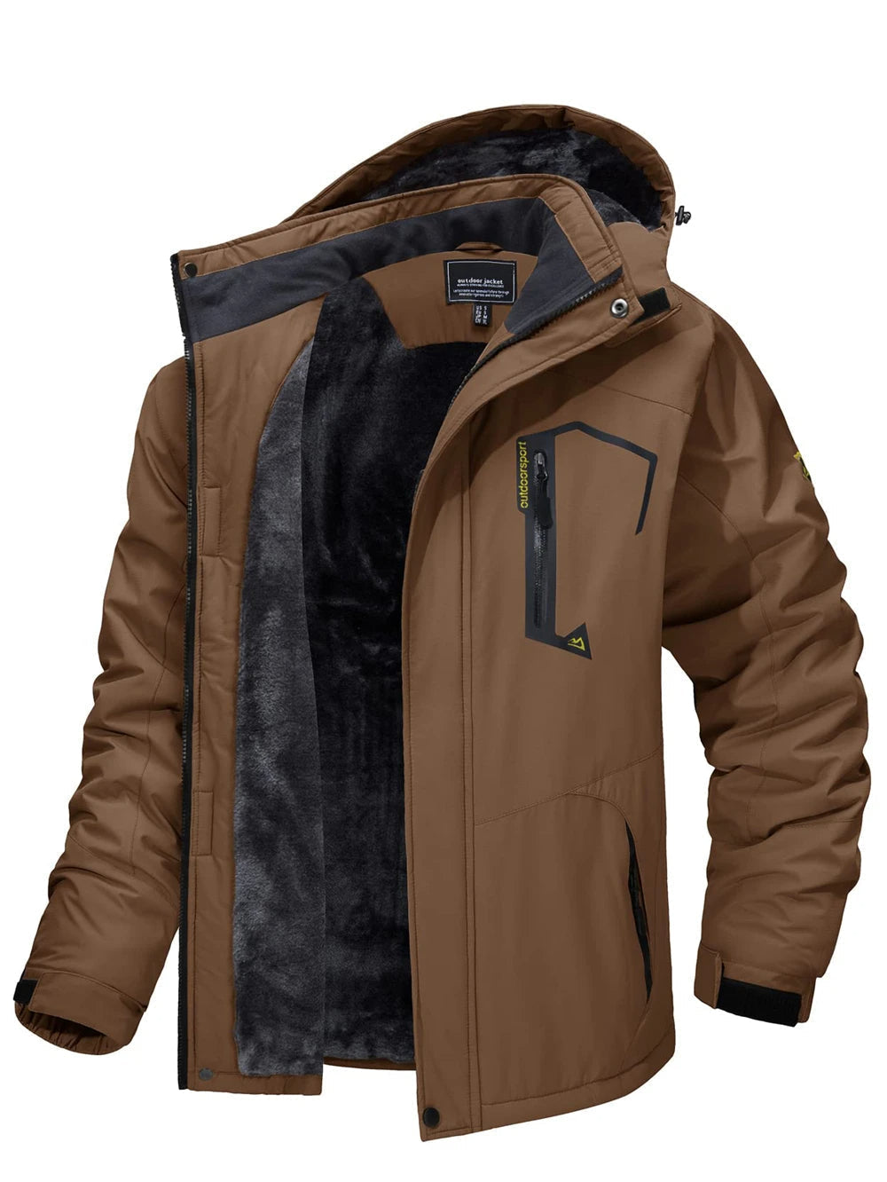 Winterjas Heren | Parka Heren | Afneembare capuchon & Waterafstotend