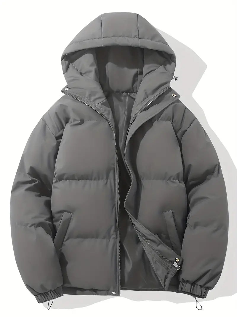 Winterjas Heren | Pufferjas Heren | Capuchon & Snelle Afsluiting