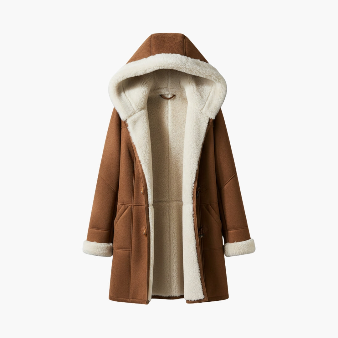 Dames Gewatteerde Jas  Toggle Frontstijl
