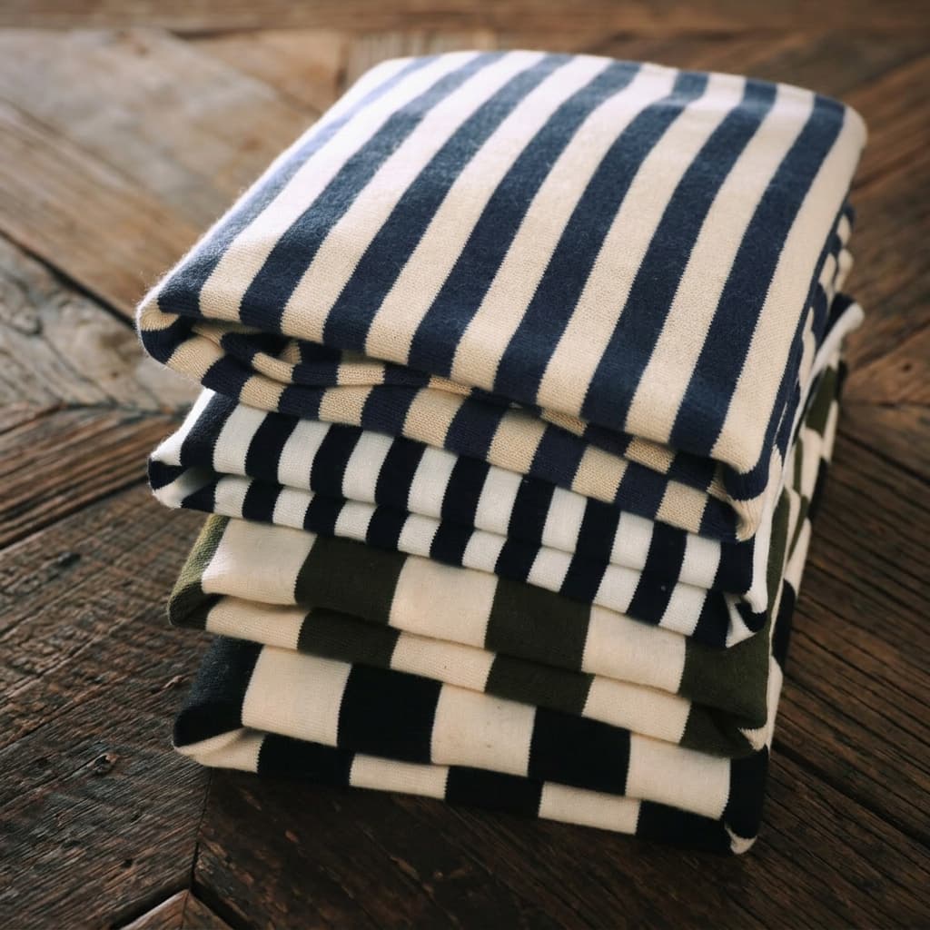 Maritiem Katoenen Langemouwen Shirt