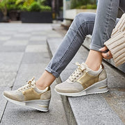 Sneakers Dames | Verborgen Sleehak & Alledaags Loopcomfort