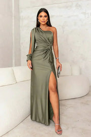 Zarra | Elegante maxi-jurk met één schouder