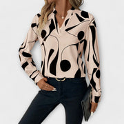 Zaylith | Elegante blouse met V-hals