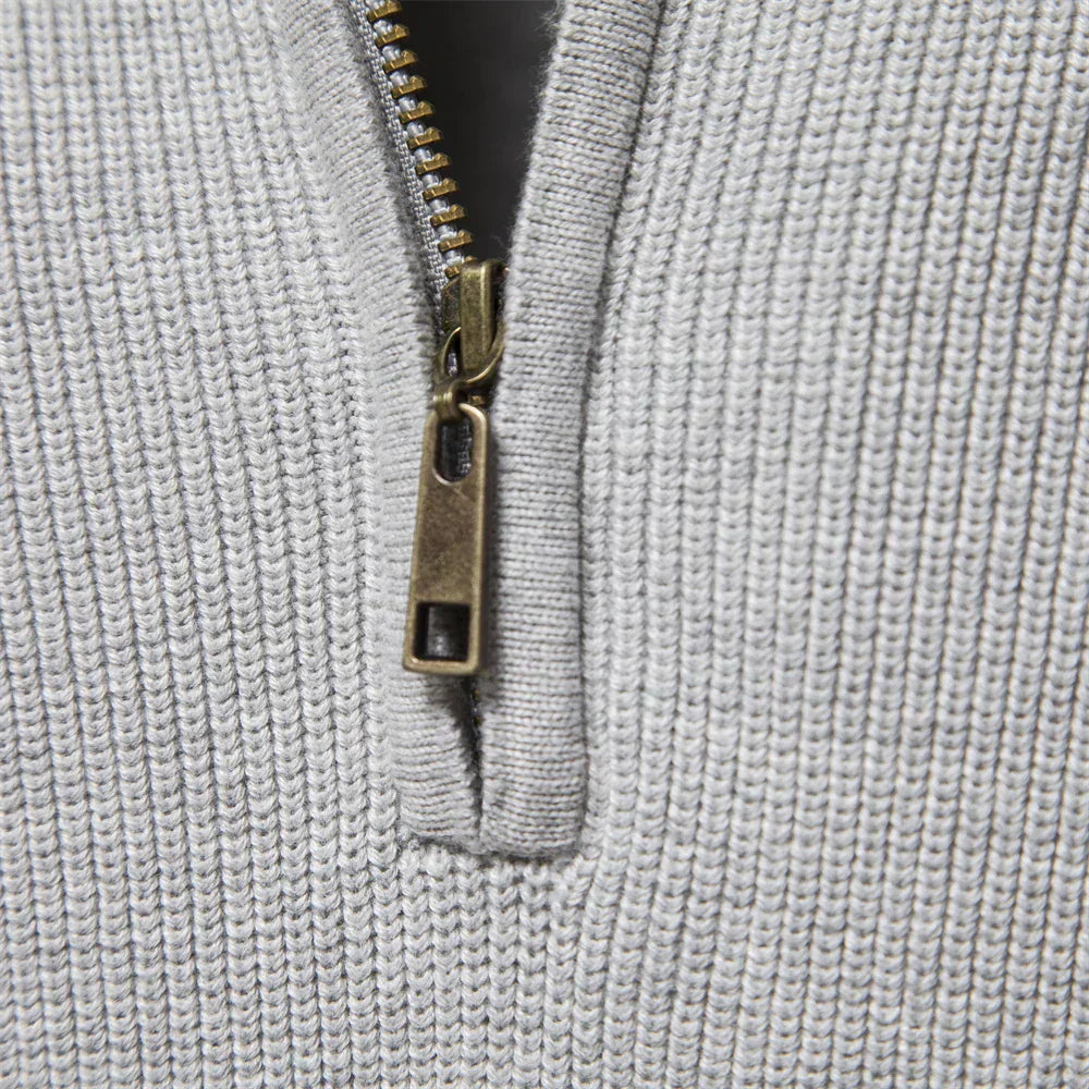 Zip Trui Heren | Tijdloos & Comfortabel