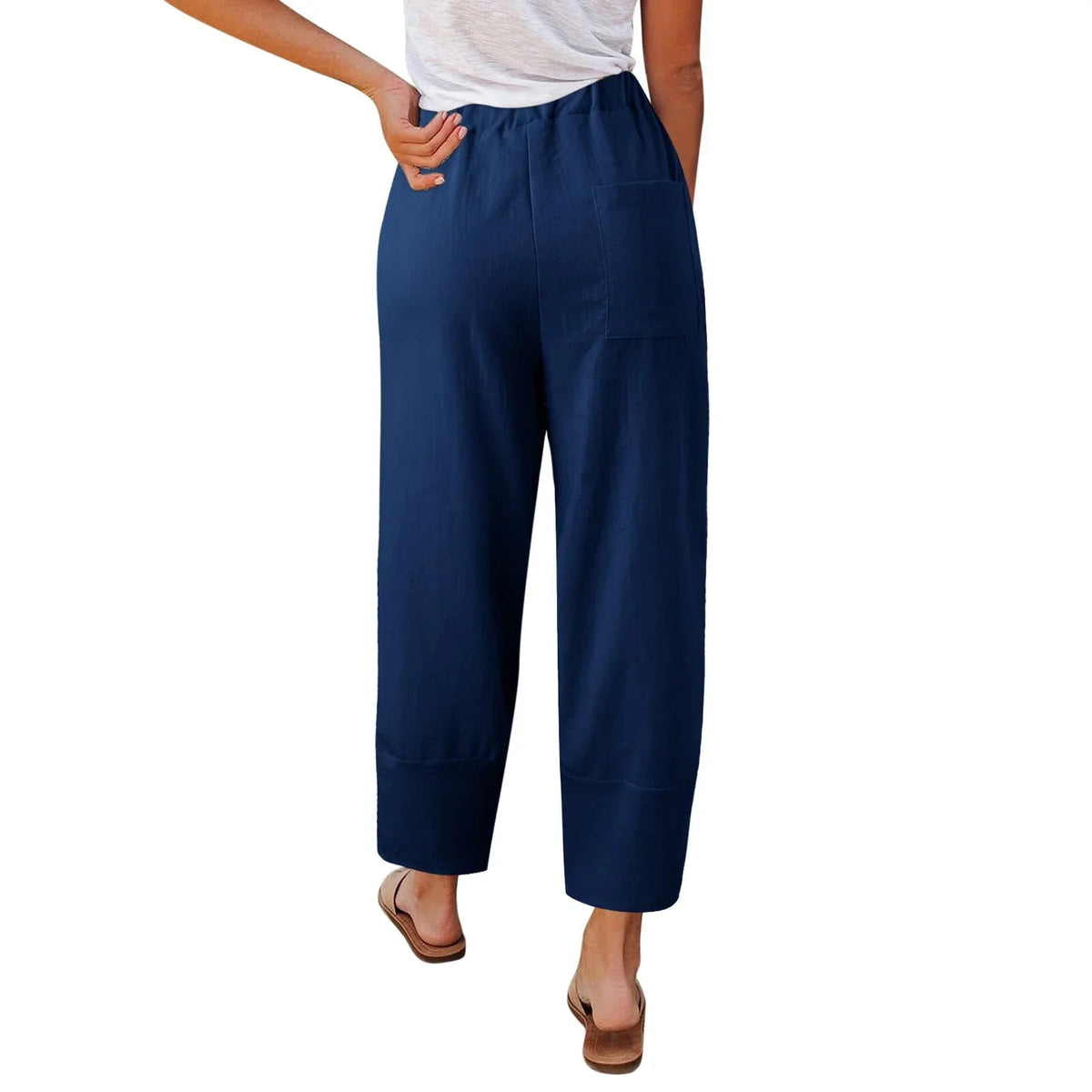 Zomer Broek Dames | Losvallend & Enkellang Silhouet