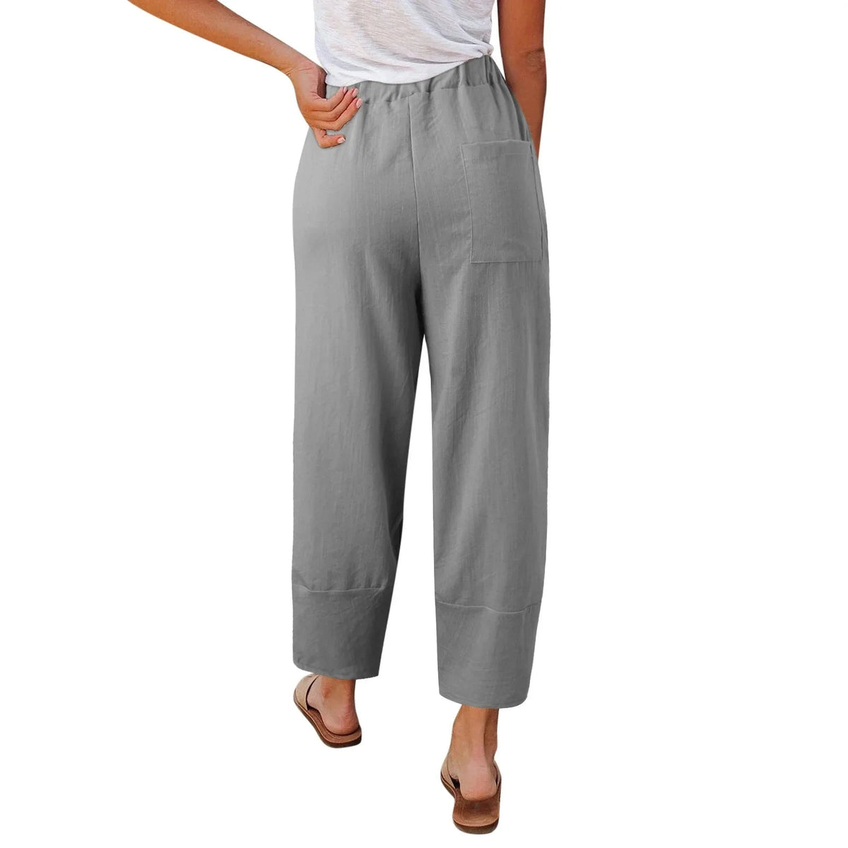 Zomer Broek Dames | Losvallend & Enkellang Silhouet