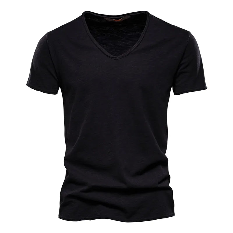 Zomer Shirt Heren | V-hals Design & Luchtig Draagcomfort