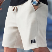 Heren Slim Fit Shorts Met Verstelbare Tailleband Voor Casual Gebruik