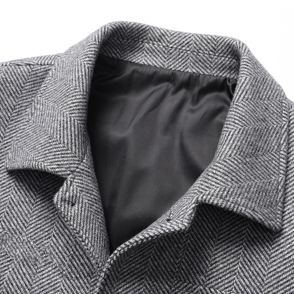 Savile Herringbone Wolcoat