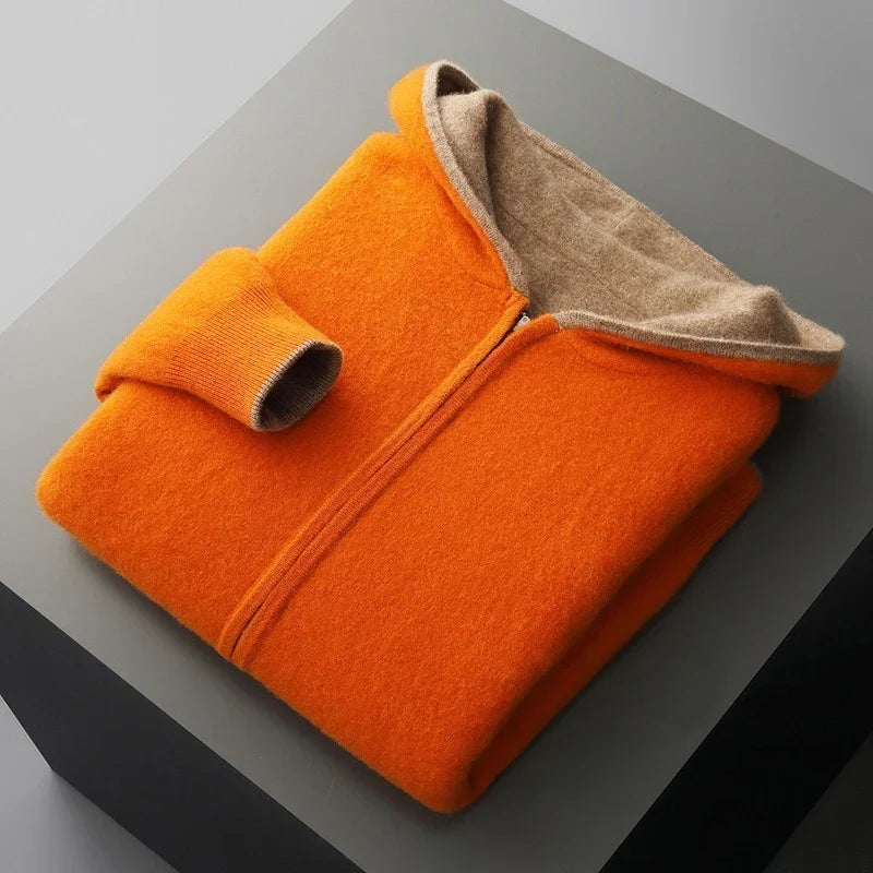 Koji Reversible Cashmere Zip Jast