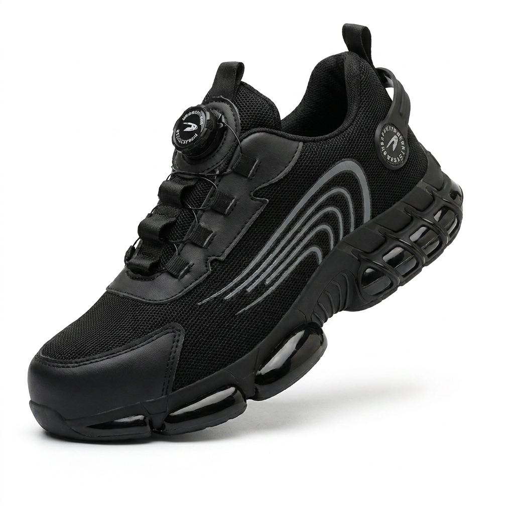 Veiligheidssneakers met Stalen Neus en Draaiknopsluiting