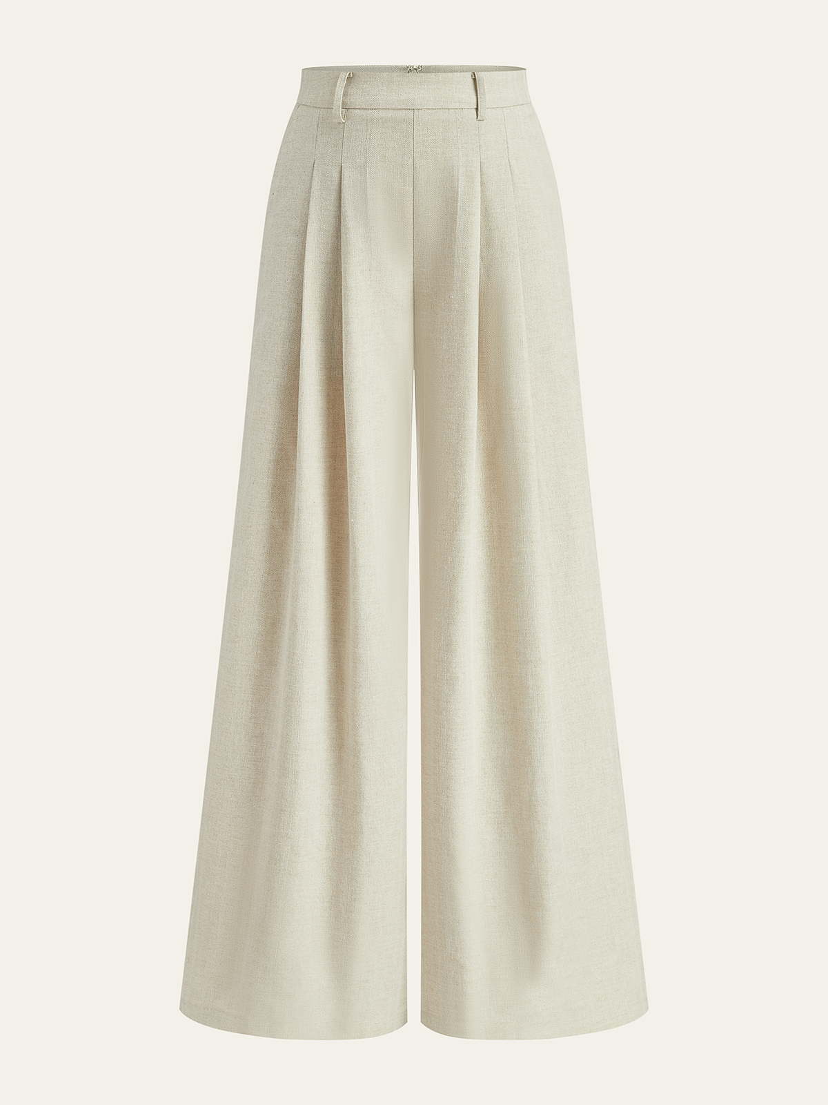 Broek Dames Wide Leg Casual Zomer