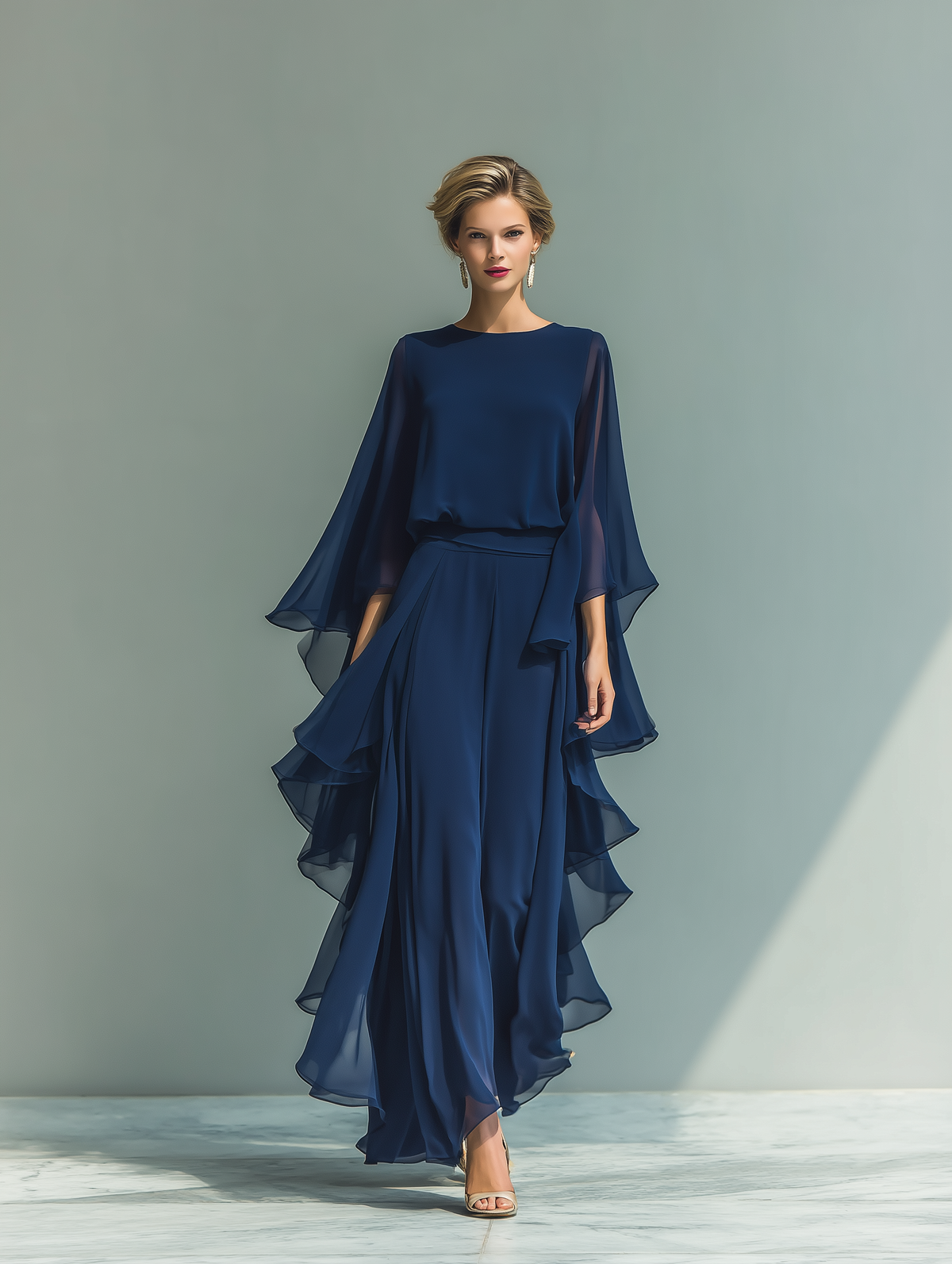 Celestes | Elegante Chiffon-set
