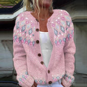 MARISSA – GEZELLIGE BREI KNOPEN CARDIGAN