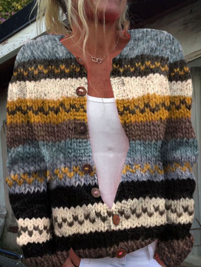 Zaddie | Gekleurde Cardigan