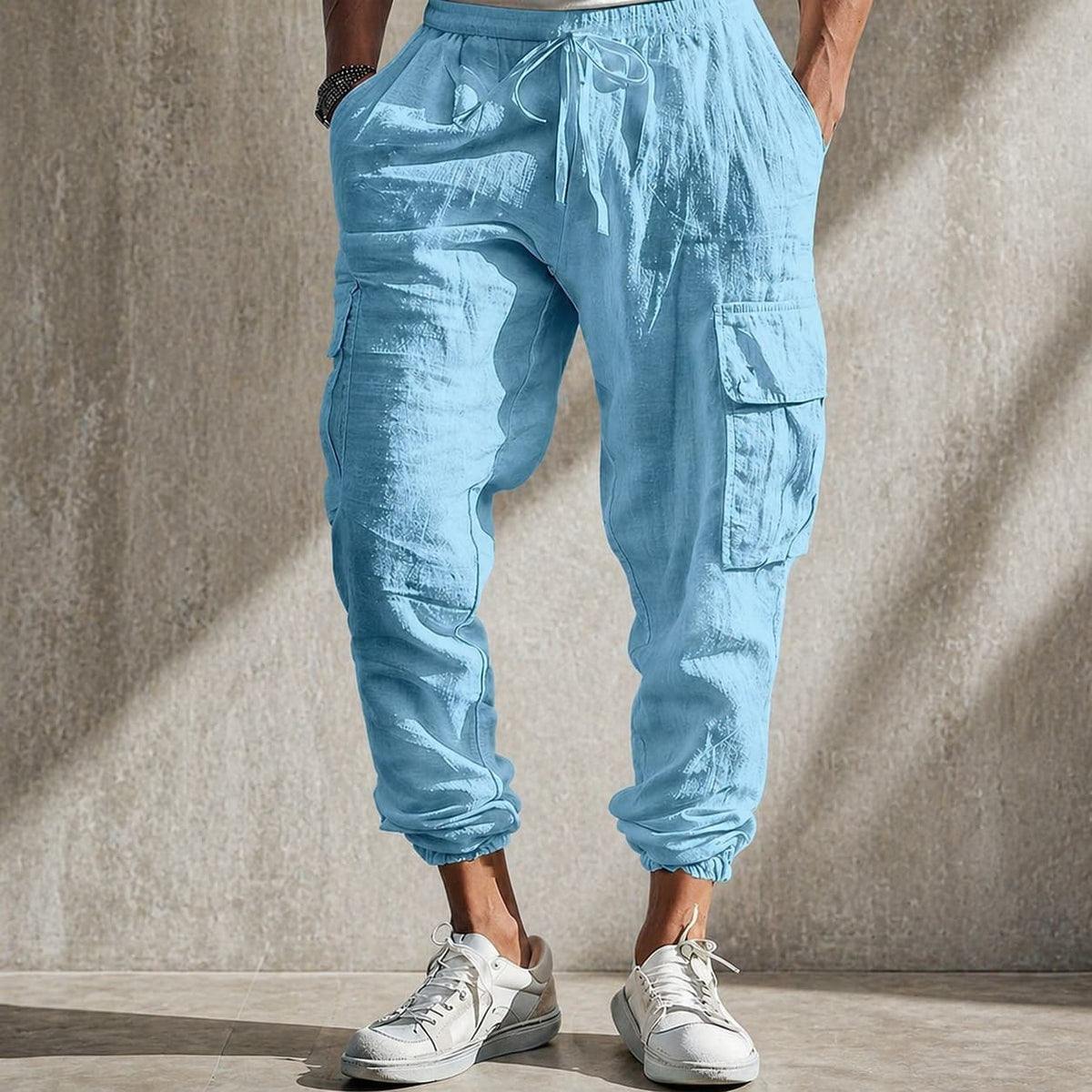 Reeve Linnen Cargo Broek