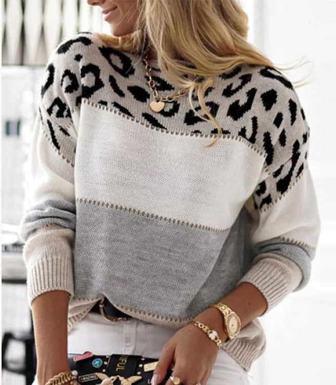 Kelly Chic Luipaard Trui