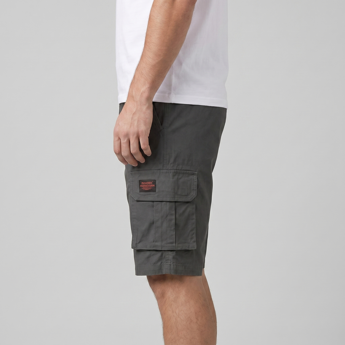 Cargo Shorts Heren Relaxed Fit Meerdere Zakken Casual