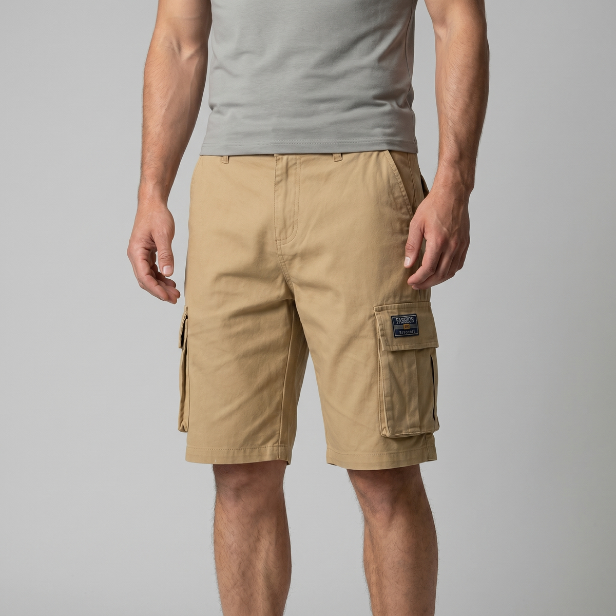 Cargo Shorts Heren Relaxed Fit Meerdere Zakken Casual