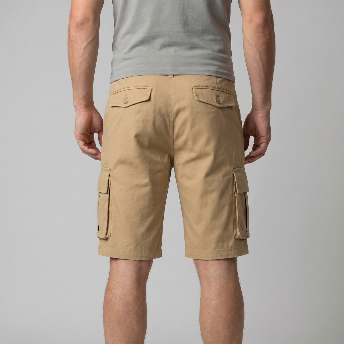 Cargo Shorts Heren Relaxed Fit Meerdere Zakken Casual