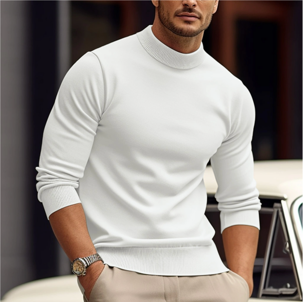 Cas | Stijlvolle heren sweater