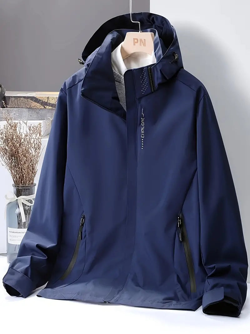 Moderne Regenjas – Stijlvolle Look voor Natte Dagen