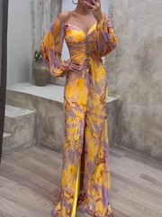 Amele | Elegante jurk met V-hals