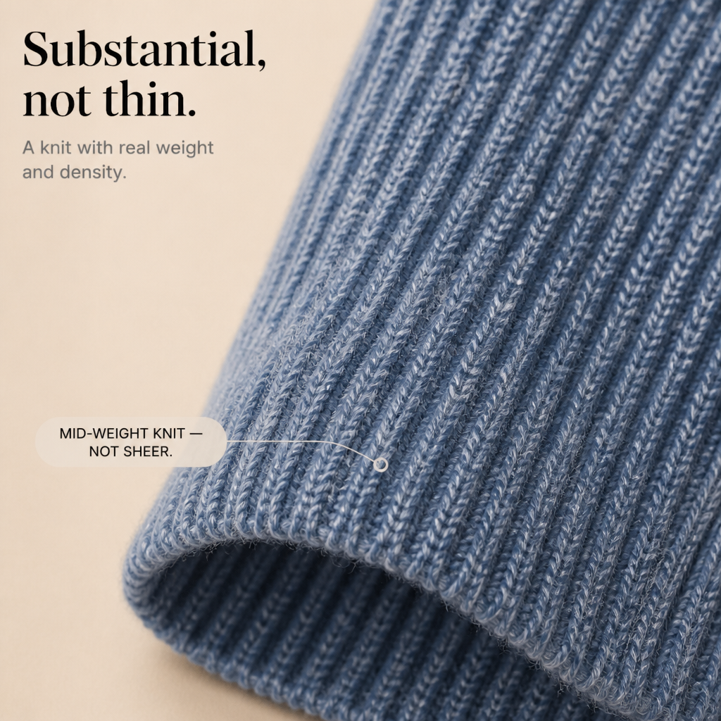 Cinchable – Crossover Wrap V-Hals Gebreide Top