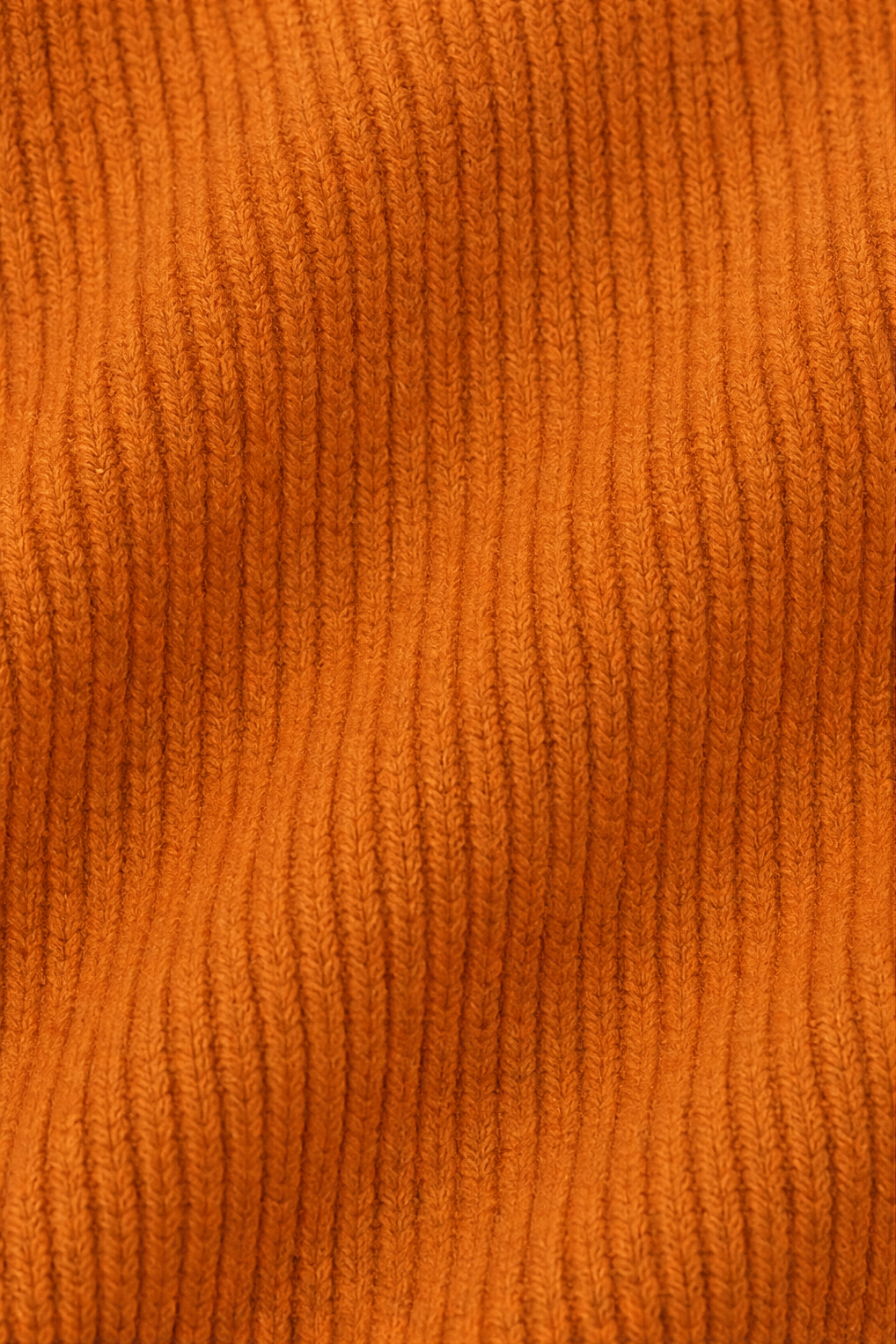 Softline – Geribbelde V-hals Relaxed Brei Sweater
