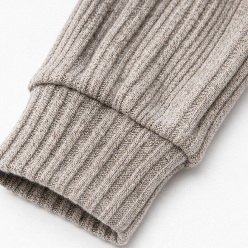 Mayfield – Gestreepte Boot-Neck Lange Mouwen Gebreide Top