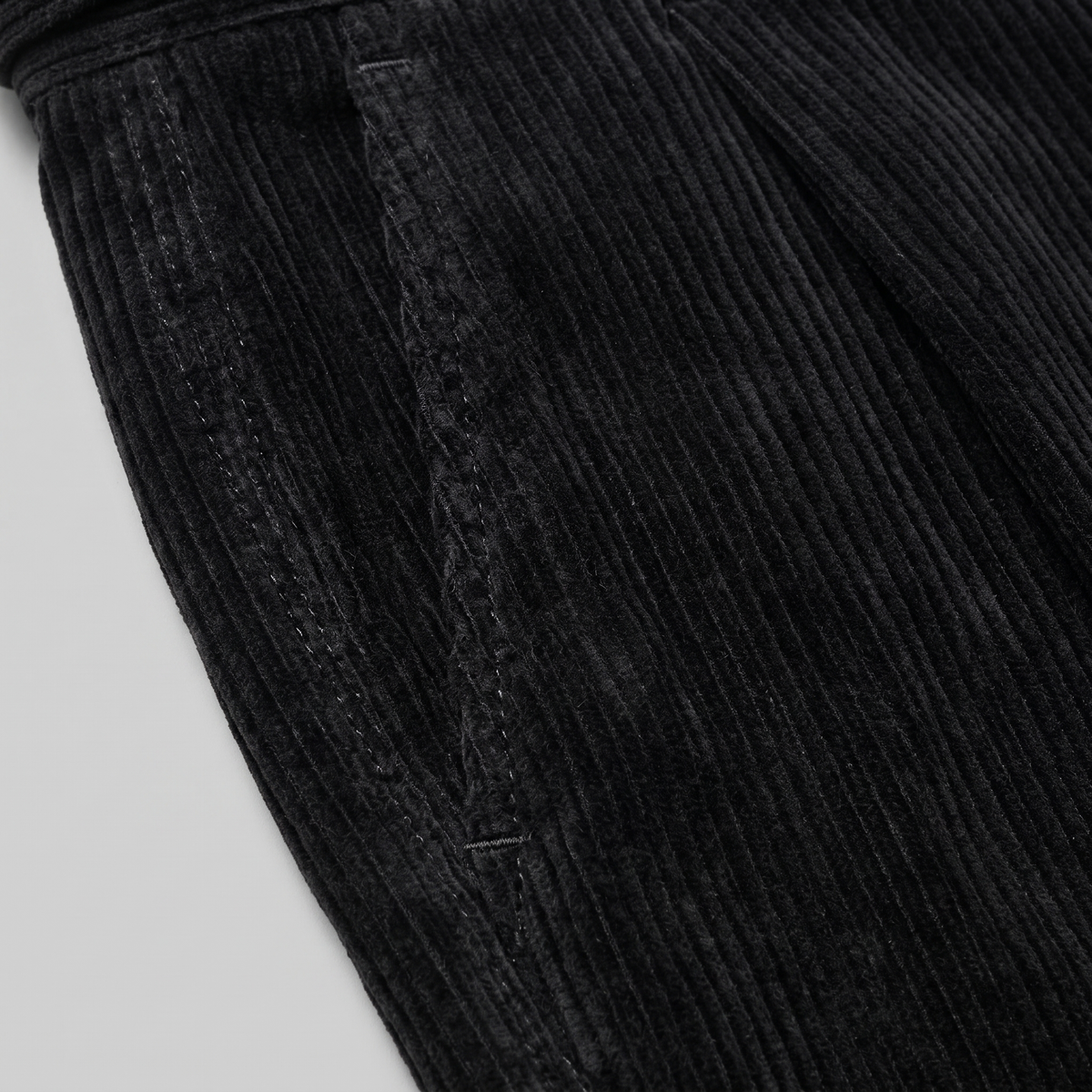 Corduroy Pleated Trousers Heren Klassiek Formeel