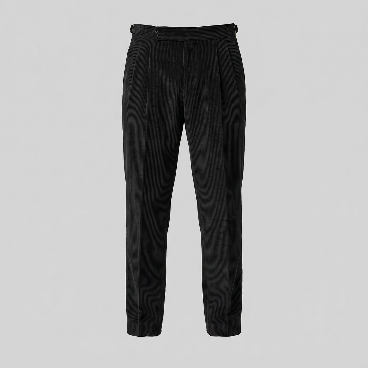 Corduroy Pleated Trousers Heren Klassiek Formeel