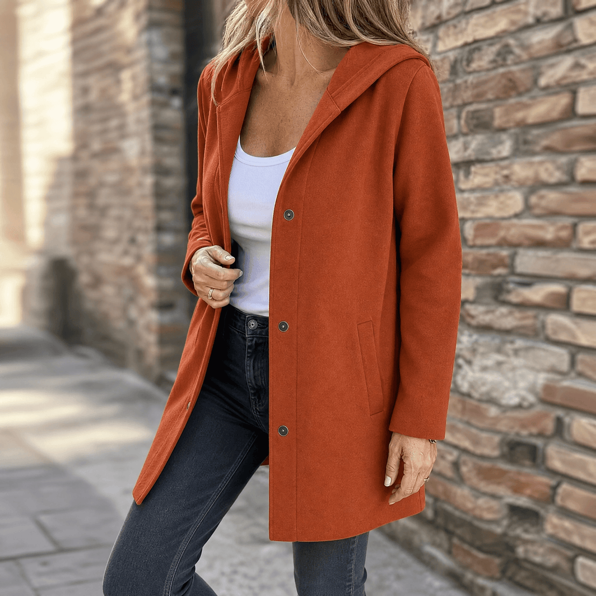 Covara – Everyday Dames Hooded Cardigan