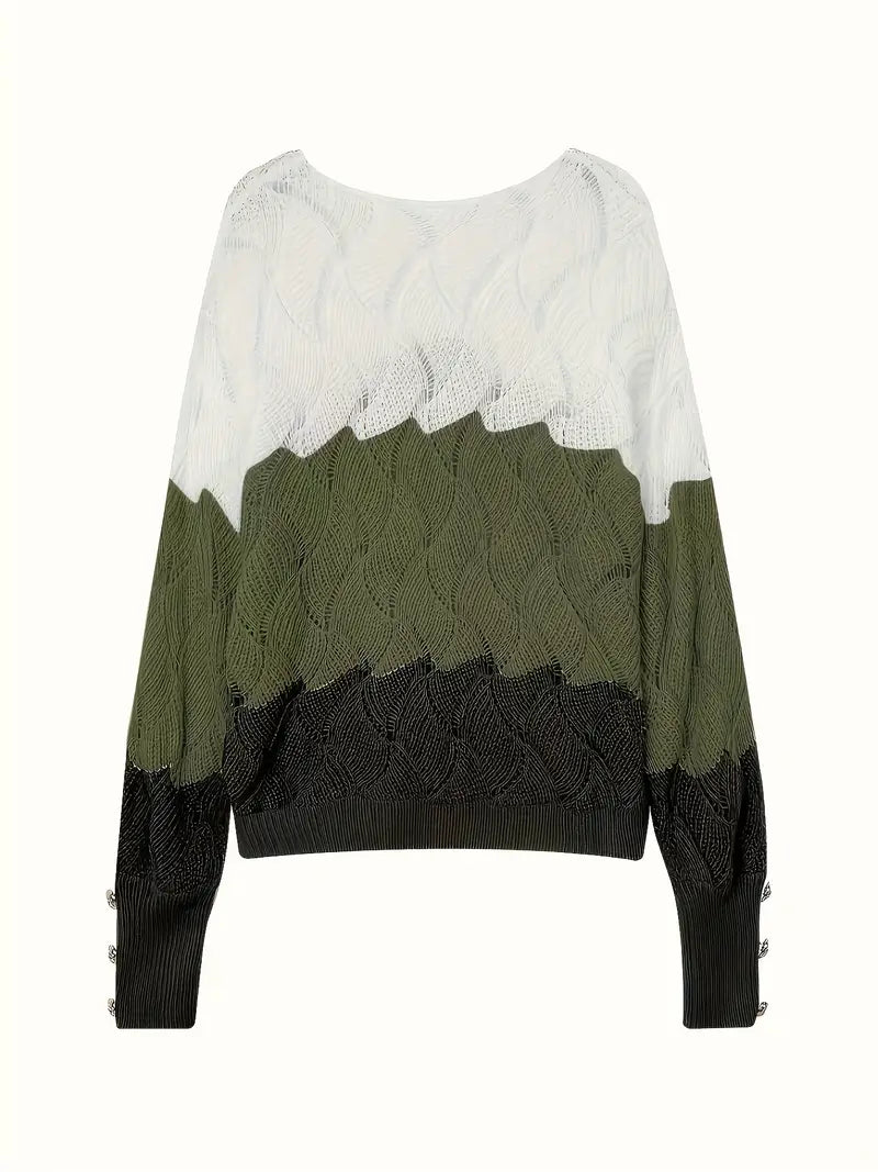 EMMA – COZY CHIC WAVE BREI SWEATER