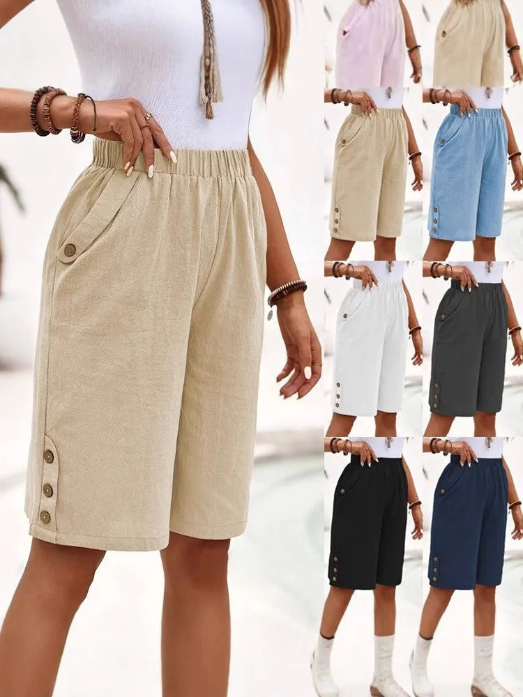 Dames Linnen Broek