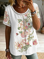 Lotte | Top met bloemenprint