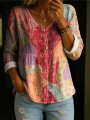 Maricel | Blouse met knopen