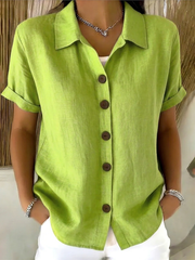 Edna | Blouse met knoopsluiting