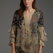 Iris | Blouse met V-hals
