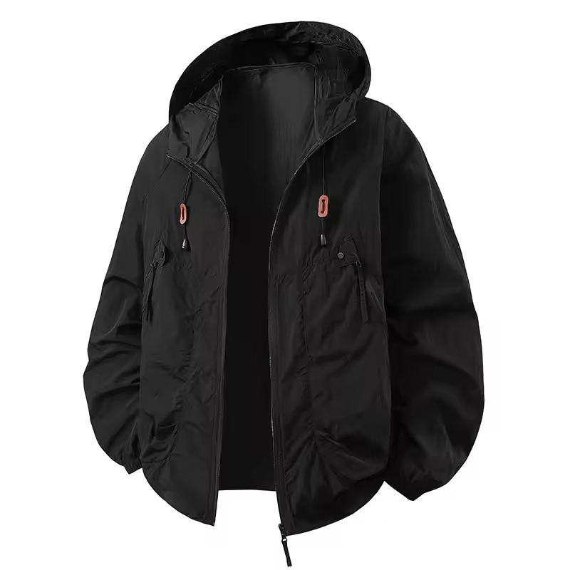 Dylan | Buitensport Waterdichte Windbreaker Jas met Verstelbare Kap