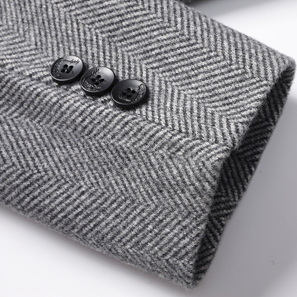 Savile Herringbone Wolcoat