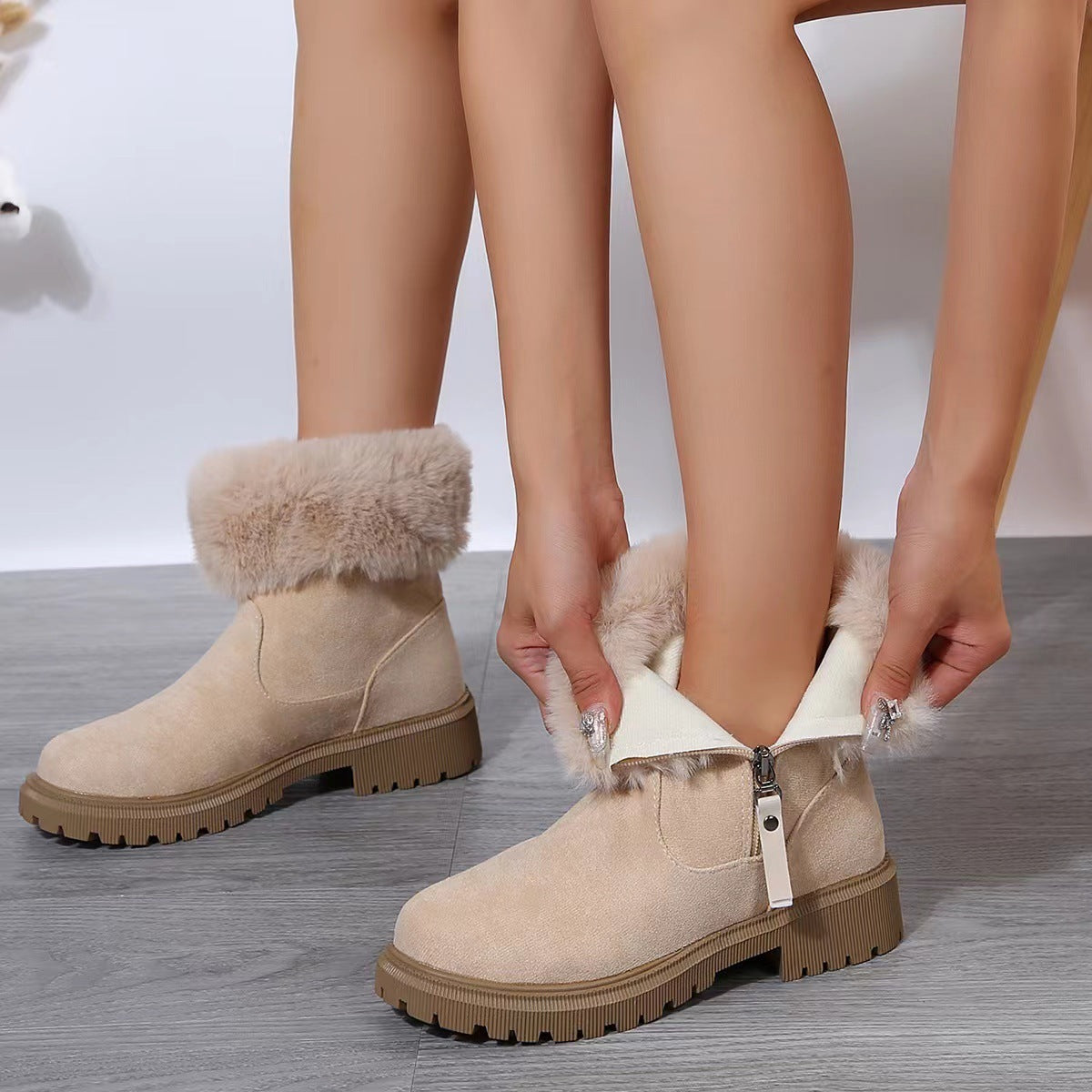 Warme Dames Laarzen voor de Winter